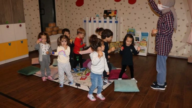 Bu Anaokulunda Çocuklara Müzik Aşılanıyor