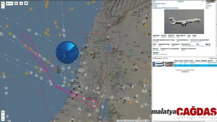 Bu kez İsrail uçakları Suriye'deki Rus askeri üslerini gözlemledi