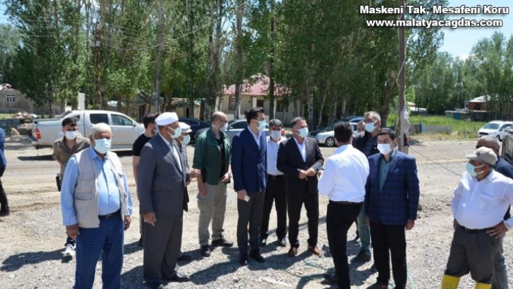 Bulanık'ta cami temeli atıldı