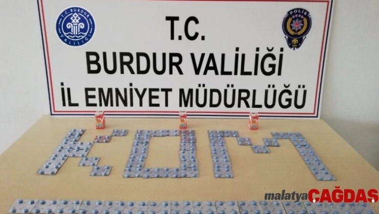 Burdur'da kaçak ilaç satan şüpheli yakalandı