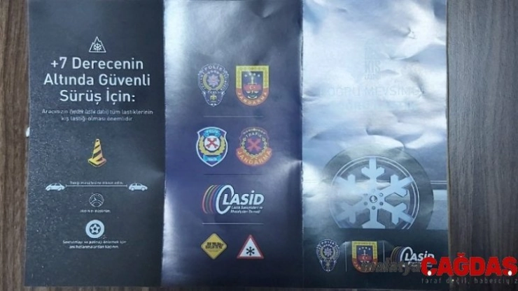 Burhaniye'de kış lastiği denetimi