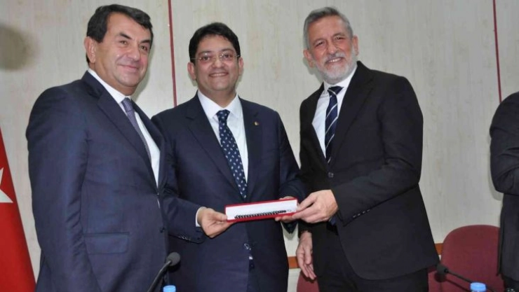 Bursa'dan gelen iş adamı heyeti ETB'de