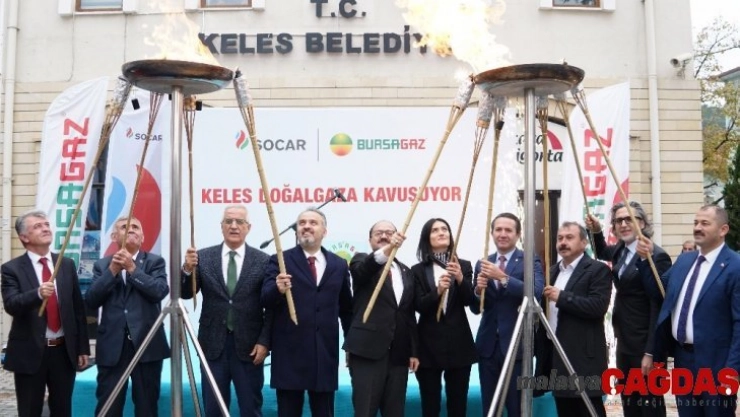 Bursagaz, Keles'i doğalgaz ile buluşturdu