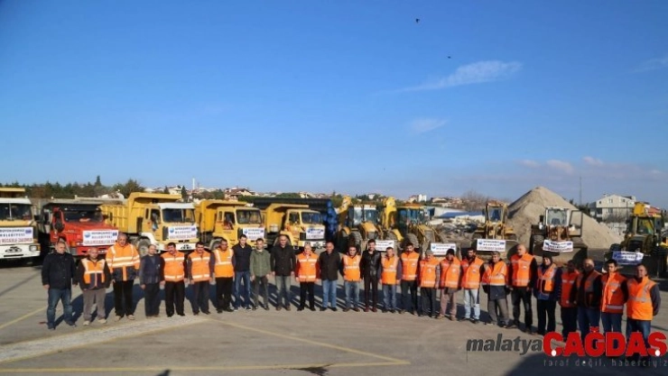 Büyükçekmece Belediyesi beklenen kar yağışına hazır