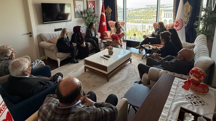 Büyükelçi Silva'dan SATKOF'a ziyaret