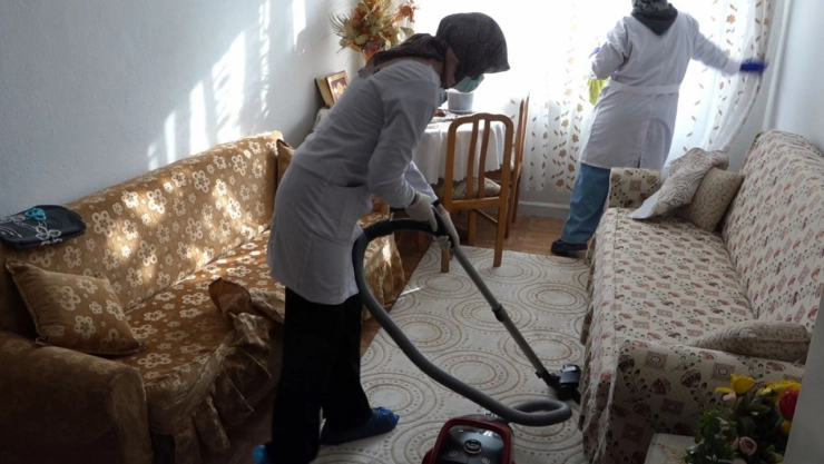 Büyükşehir Belediyesi'nden ev temizliği hizmeti