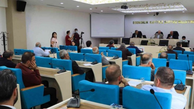 Büyükşehir meclisi Ekim ayı toplantısı sona erdi