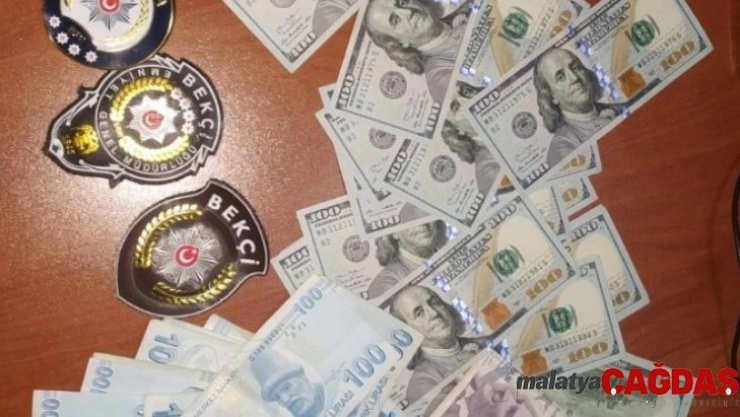 Çaldığı paralar ile bekçiler tarafından yakalanan hırsız tutuklandı