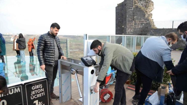 Cam Teras'a Diyarkart ile giriş yapılabilecek