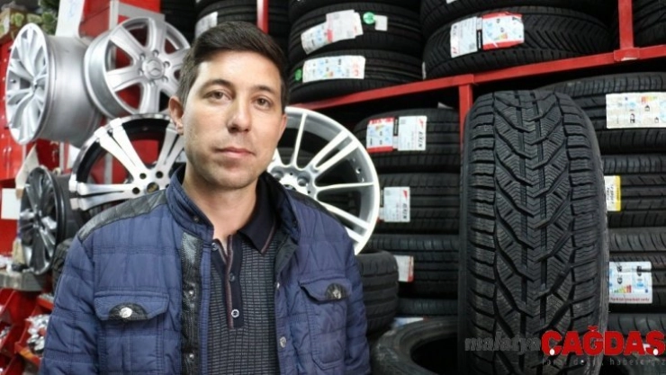 Can ve mal güvenliği için kış lastiği taktırın uyarısı