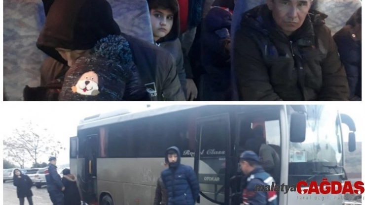 Çanakkale 50 mülteci yakalandı