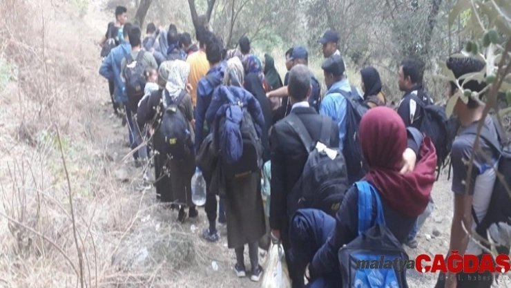 Çanakkale'de 95 mülteci yakalandı