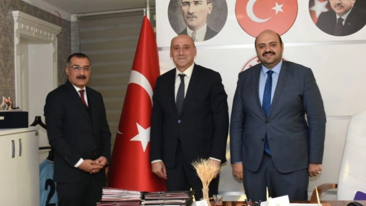 Çelik ve Orhan GSİM'deydi