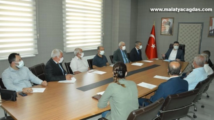 Çelikhan'da felaketlerle ilgili toplantı