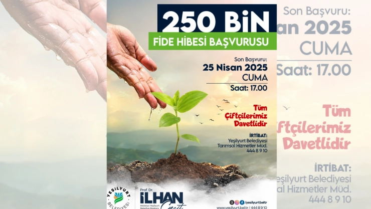 Çiftçilere Ücretsiz 250 Bin Adet Sebze Fidesi Dağıtacak