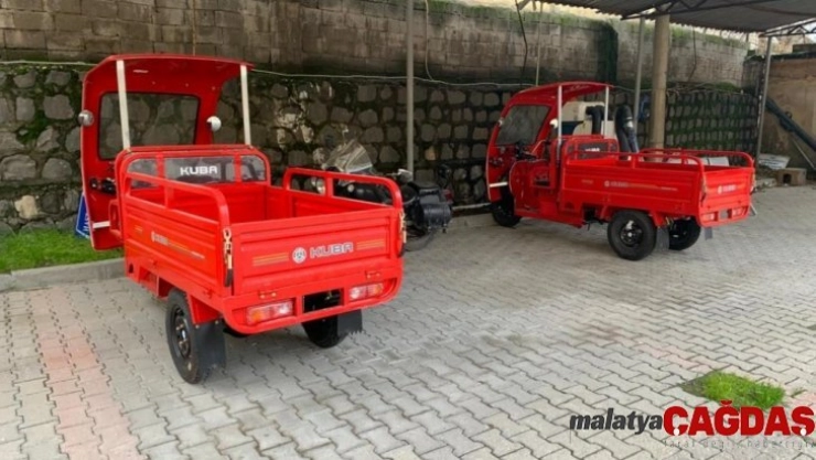 Cizre'de 'çöp motor' hizmeti