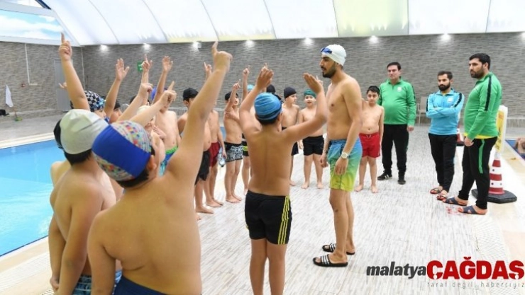 Çocuklar kış ayında yaza hazırlanacak