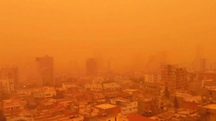Çöl tozu taşınımı Türkiye'yi etkisi altına aldı