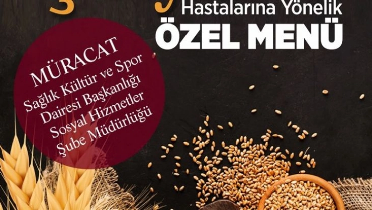 Çölyak hastası öğrencilere özel menü
