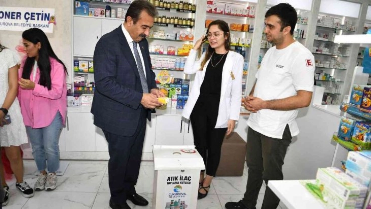 Çukurova'da atık ilaçlar toplanıyor