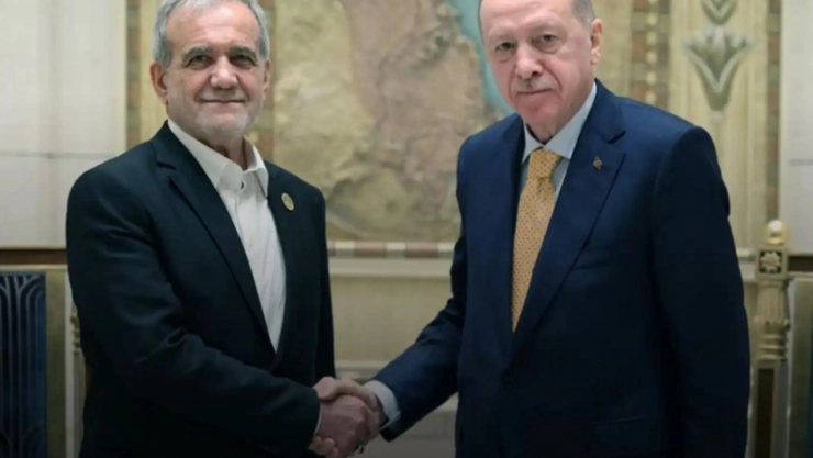 Cumhurbaşkanı Erdoğan, İran Cumhurbaşkanı Pezeşkiyan ve Putin ile görüştü