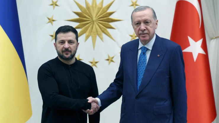 Cumhurbaşkanı Erdoğan, Zelenski ile görüştü