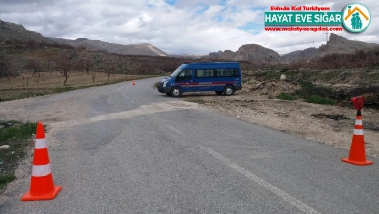 Darende'de karantina önlemleri sürüyor