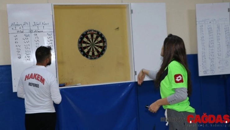 Dart'lar Okullar Arası İl Birinciliği İçin Atılıyor