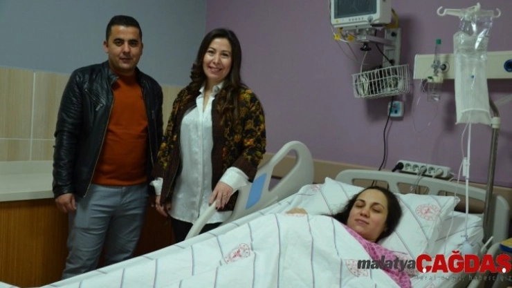 Demirci'de 2019 yılının son bebeği dünyaya geldi