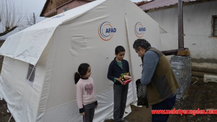 Deprem bölgesi için kuvvetli yağış uyarısı