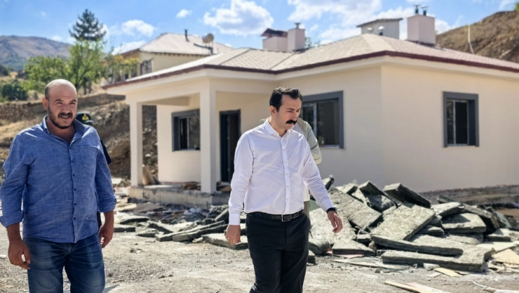 Depremzedeler İçin Yeni Evler Hızla Tamamlanıyor