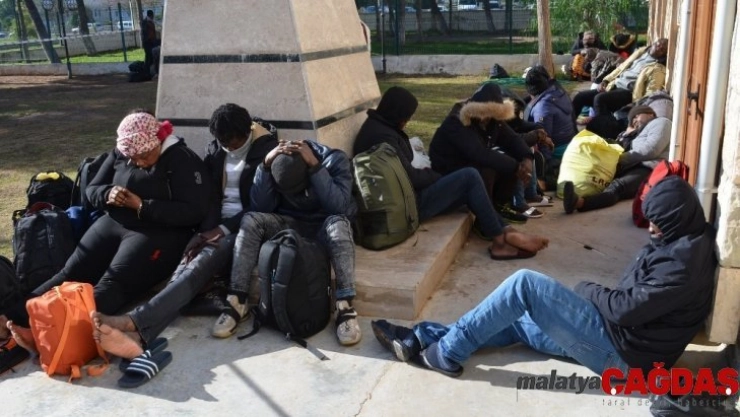Didim'de 46 göçmen yakalandı