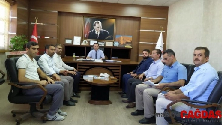 Din görevlileri Müdür Tunçmen ile bir araya geldi