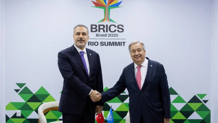 Dışişleri Bakanı Fidan, Guterres ile görüştü