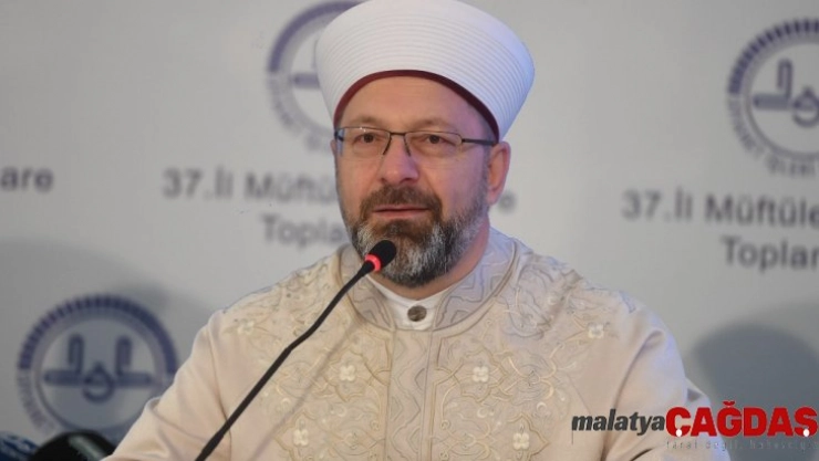 Diyanet İşleri Başkanı Erbaş: 'İnsanlık dramına vicdan sahibi hiç kimsenin sessiz kalması düşünülemez'
