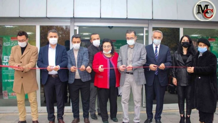 Diyarbakır'da '5'i Bir Yerde Karma Resim Sergisi' açıldı