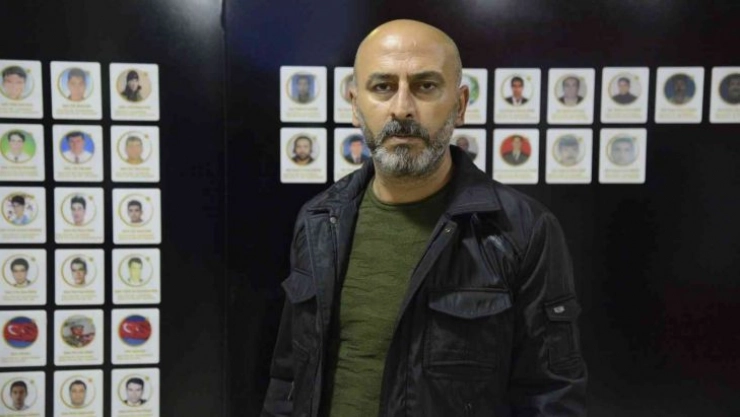 Diyarbakır'da şehit yakınlarından İYİ Partili Türkkan'a tepki