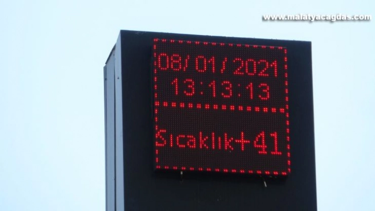 Diyarbakır'da termometreler 41 dereceyi gösterdi