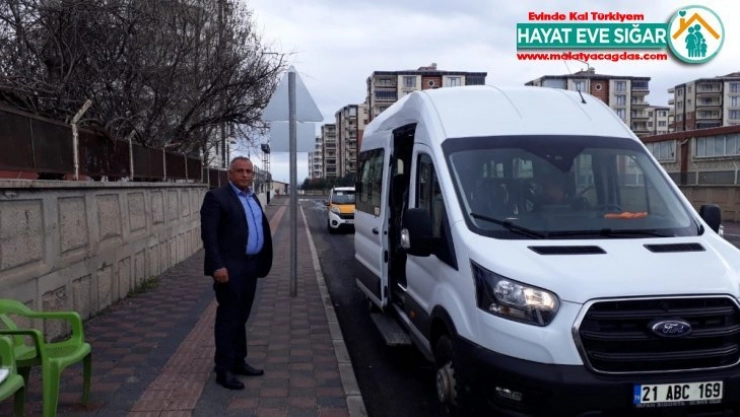 Diyarbakır'da toplu taşıma araçları hergün dezenfekte ediliyor