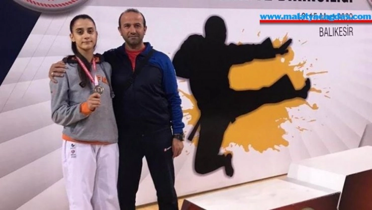 Diyarbekirsporlu karateci Türkiye ikincisi oldu