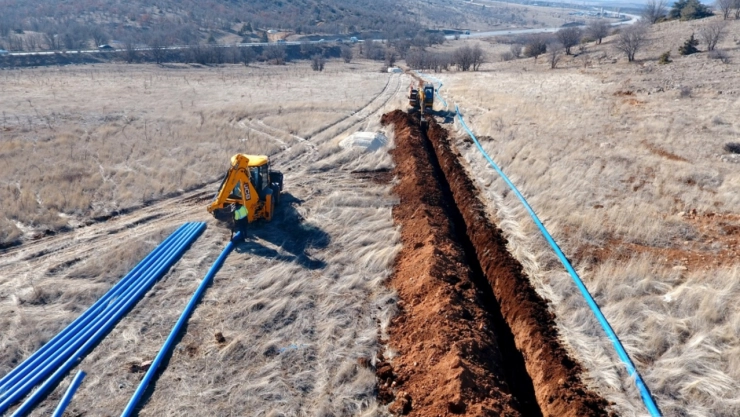 Doğanşehir'e 8 bin 100 metrelik altyapı yatırımı