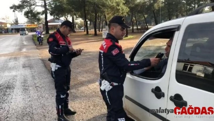 Döşemealtı İlçe Jandarmadan yılbaşı tedbirleri