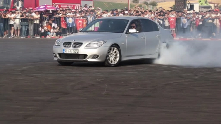 Drift tutkunları için özel pist açıldı