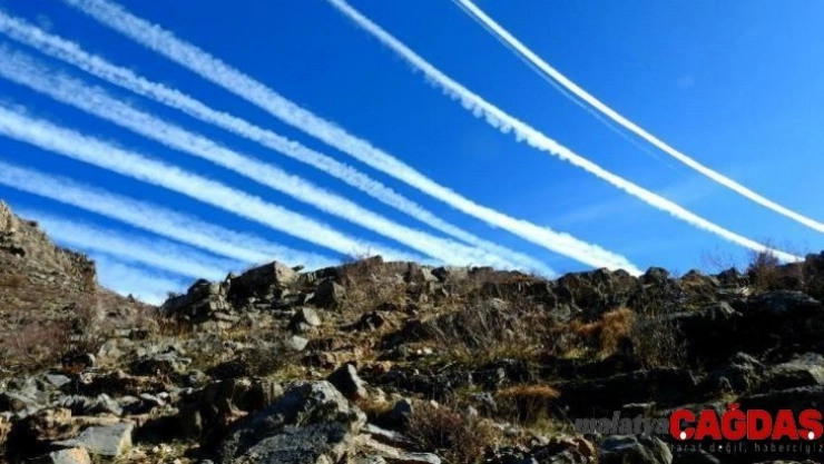 Dünyanın uçakları Şırnak semalarında