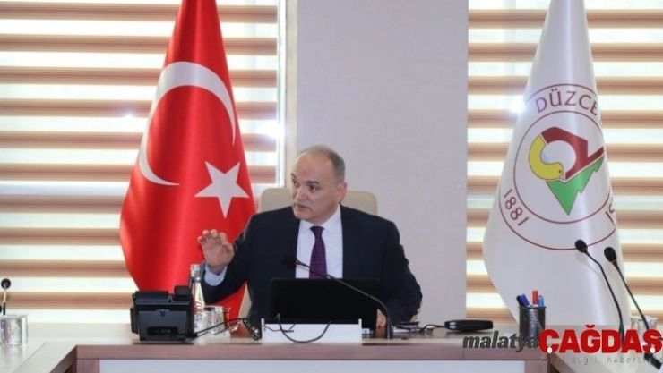 Düzce belediyesi yeni hafta yeni projelerle başlayacak