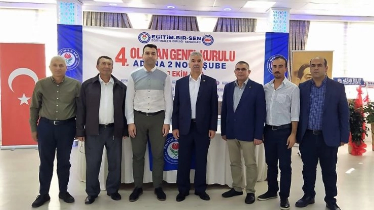 Eğitim-Bir-Sen 2 Nolu Şube'de Benli yeniden başkan