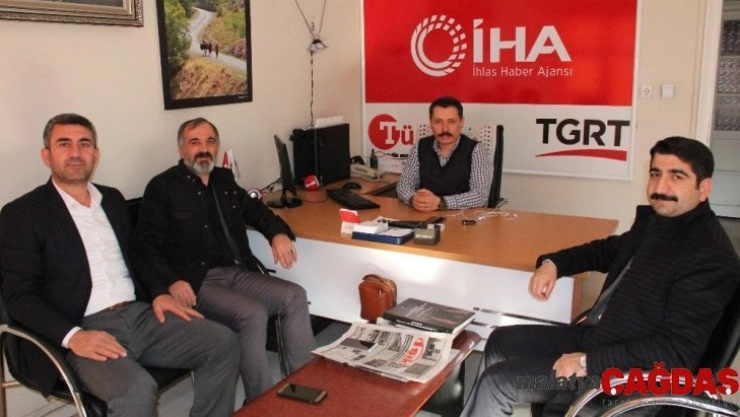 Eğitim-Bir-Sen'den İHA'ya ziyaret