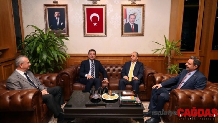 Ekrem İmamoğlu, Bağcılar Belediyesini ziyaret etti