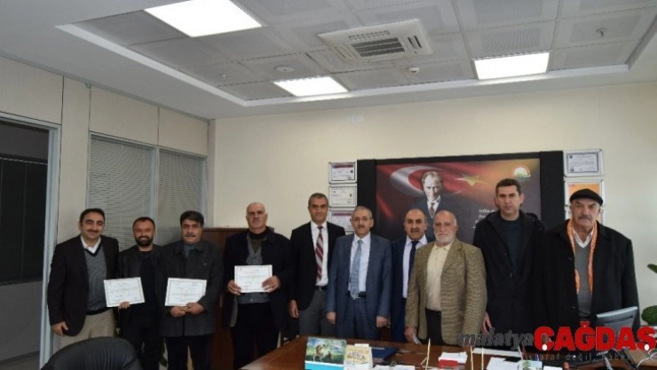 EKÜY üreticilerine sertifikaları verildi