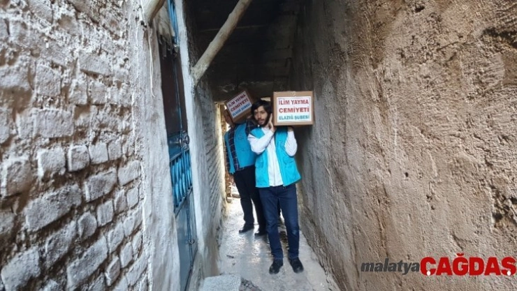 Elazığ'da 500 aileye gıda desteği